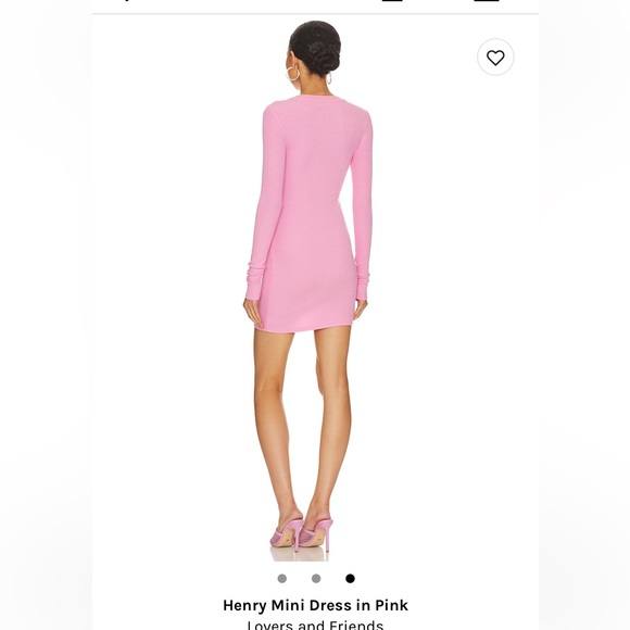 Lovers and friends pink dress - Picture 2 of 2